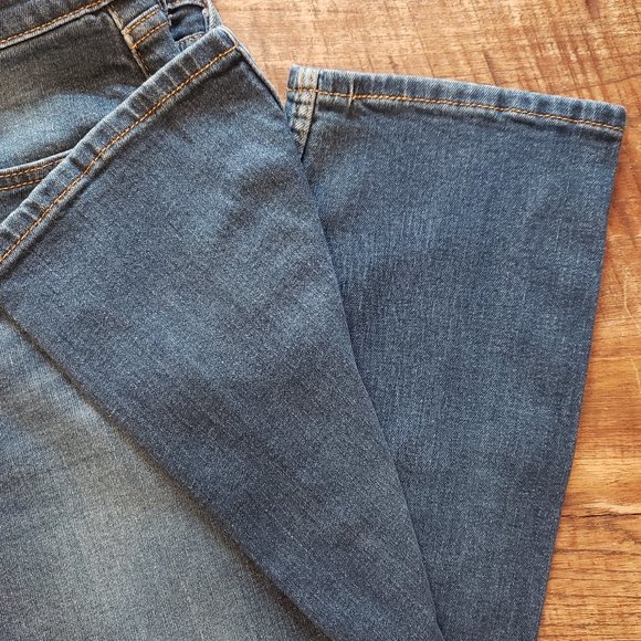 Levi's 505 - Regular Fit Men's Pants - Dark Blue - W36 L29 - Picture 2 of 9